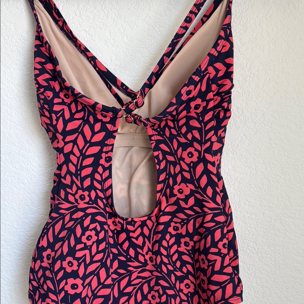Kids One Piece Swimsuit - Pink and Black - Picture 11 of 11